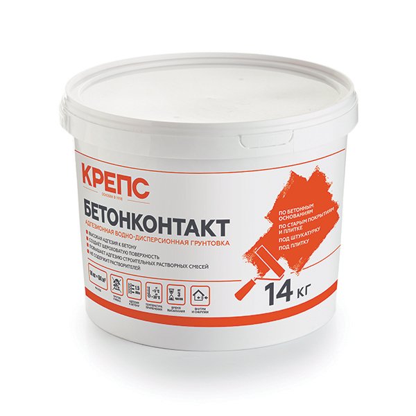 Грунтовка Бетонконтакт КРЕПС, 14кг