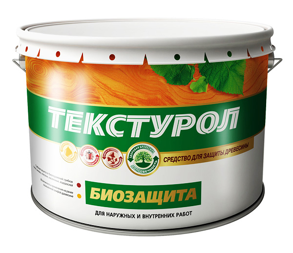 Деревозащитное средство Текстурол Биозащита Лакра, 10л