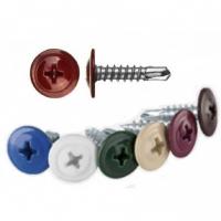 Саморез 4,2х16мм по металлу оцинкованный сверло RAL 1015