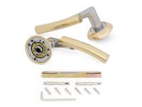 Ручка дверная PALLADIUM Alice GP_CP Золото