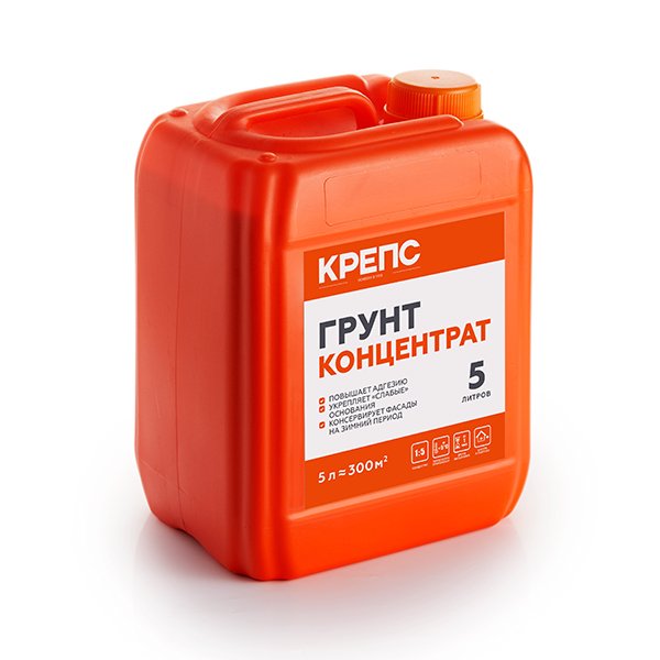 Грунт-концентрат Крепс 5л