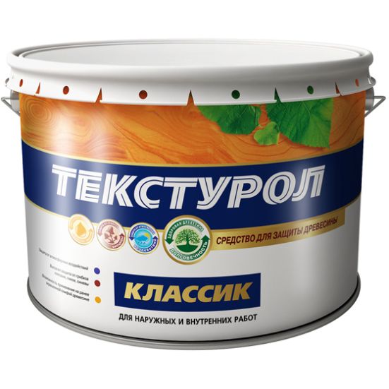 Деревозащитное средство Текстурол классик Орегон, 10л