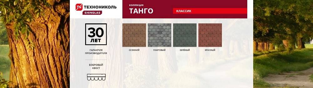 Shinglas коллекция ТАНГО Shinglas коллекция ТАНГО