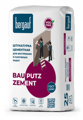 Bau Putz Zement 25кг влево